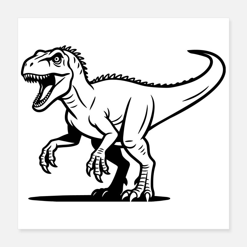 Rapace Poster 40 x 40 cm