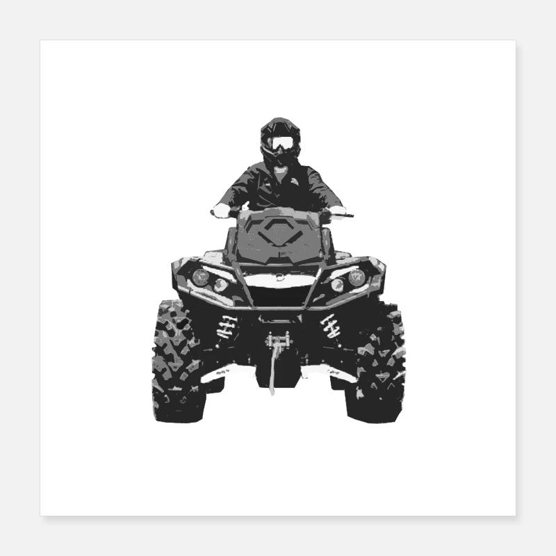 Quad 4x4 Poster 16" x 16" (40x40 cm)