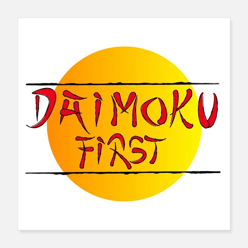 Daimoku First Poster 40x40 cm