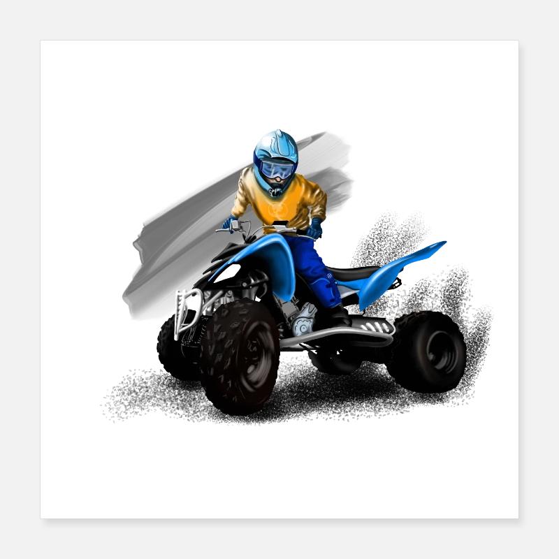 Quad Poster 40x40 cm