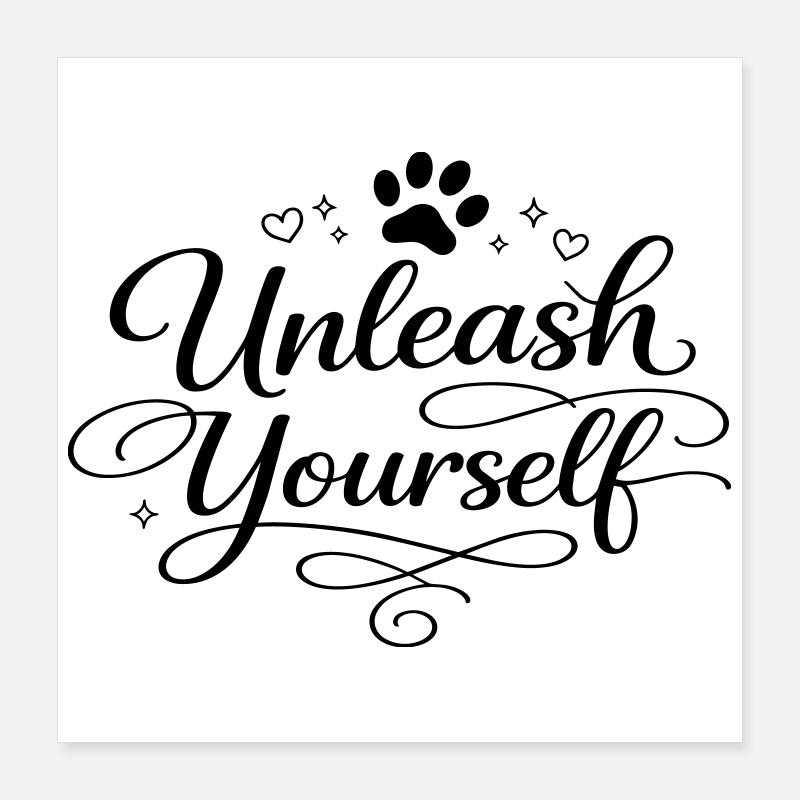 Unleash Yourself Poster 16" x 16" (40x40 cm)