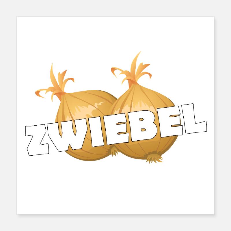 onion Poster 16" x 16" (40x40 cm)