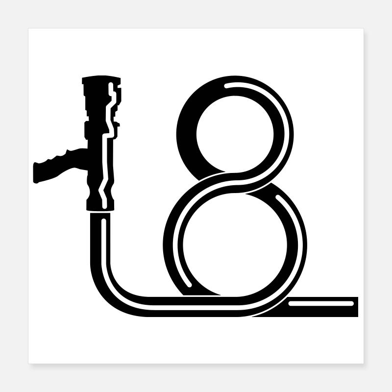 lance_18_b1 Poster 40 x 40 cm