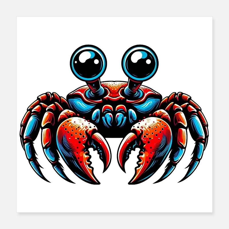Krebs Poster 40x40 cm