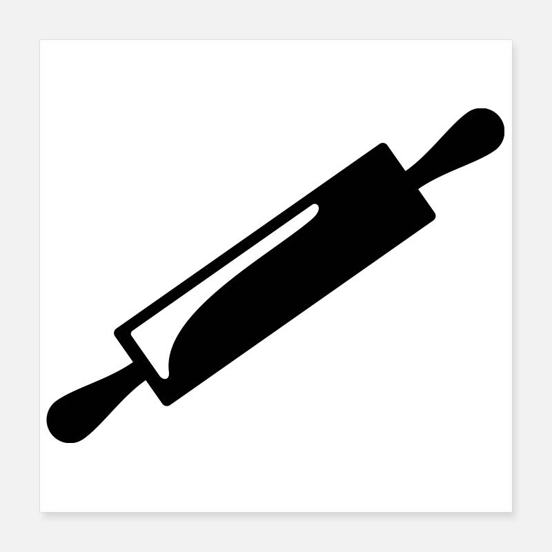 Rolling pin Poster 16" x 16" (40x40 cm)