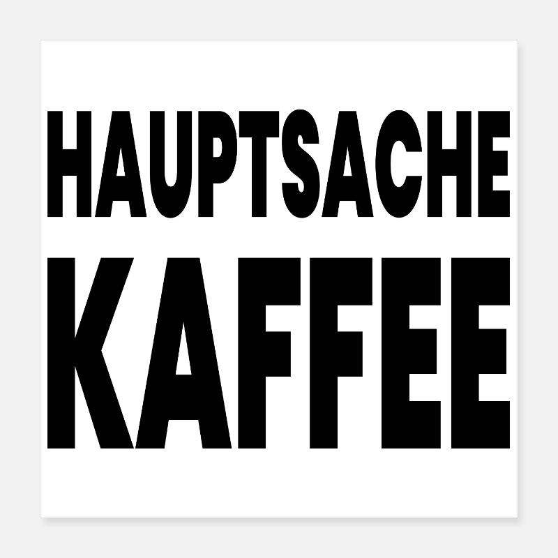 Coffee Poster 16" x 16" (40x40 cm)