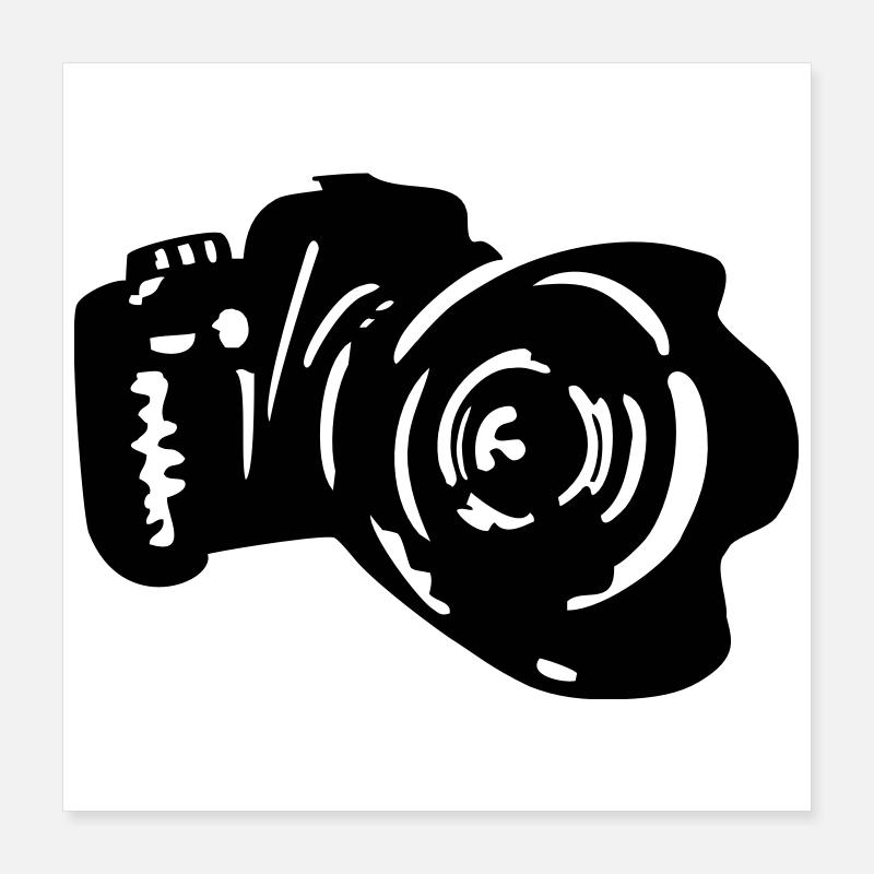 camera dslr Poster 16" x 16" (40x40 cm)