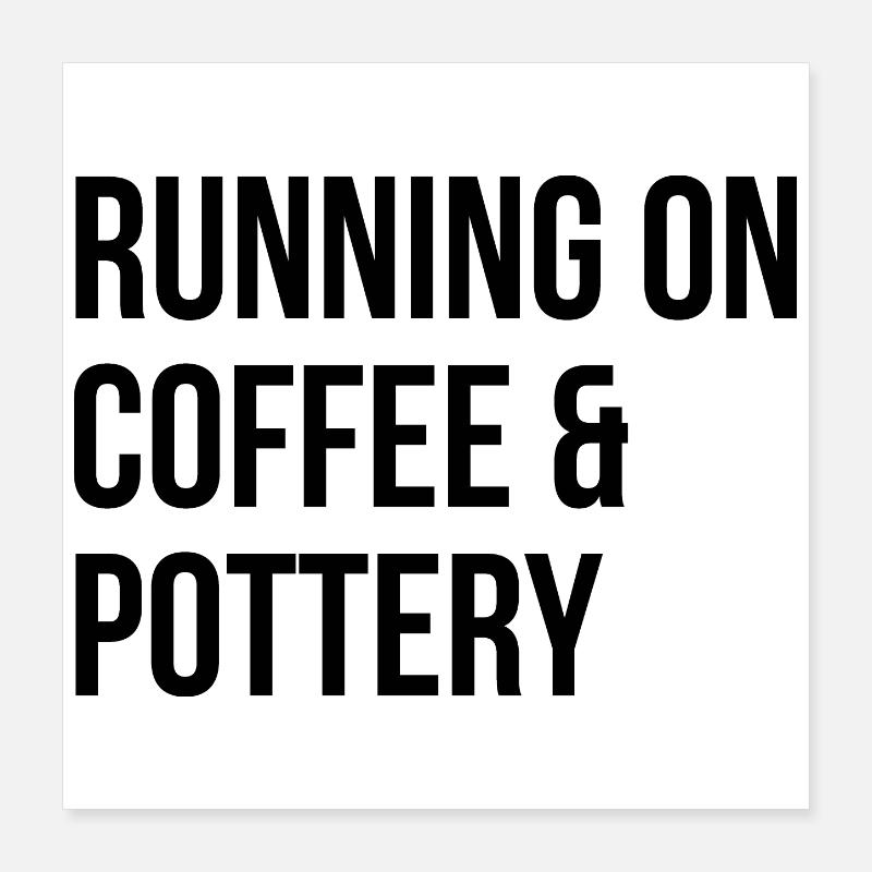 Pottery Poster 16" x 16" (40x40 cm)