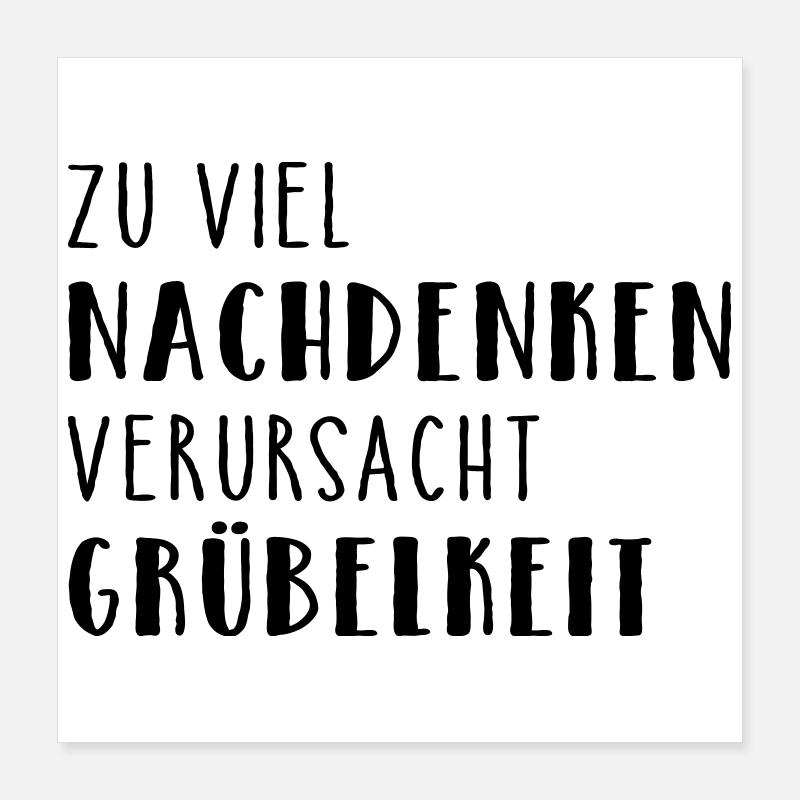 Brooding Poster 16" x 16" (40x40 cm)