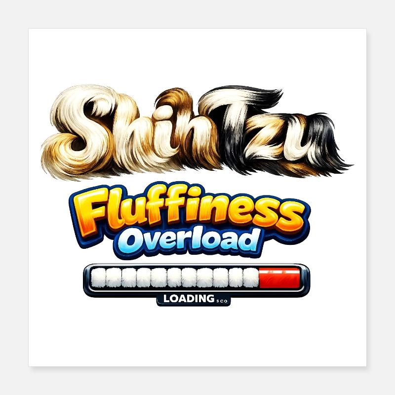 Surcharge de flouet du tibia Poster 40 x 40 cm