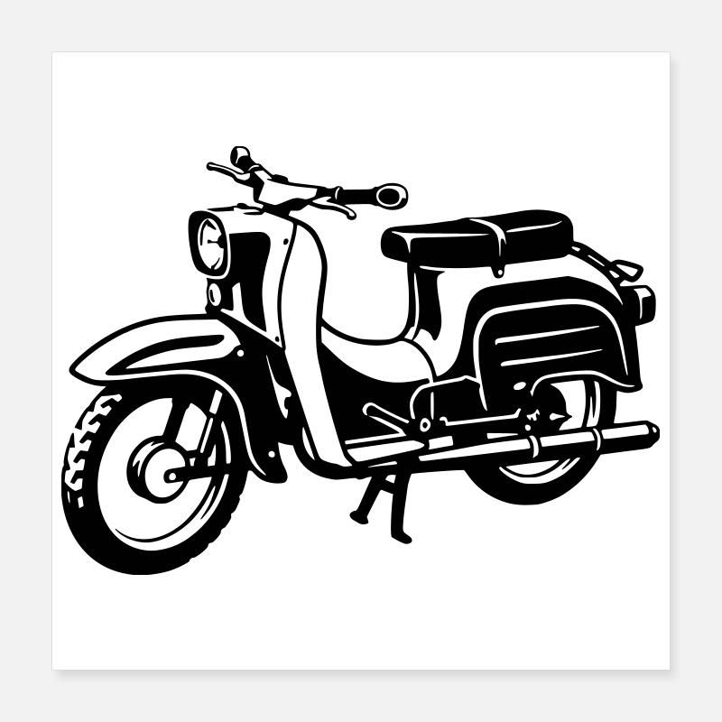 Schwalbe Poster 40x40 cm