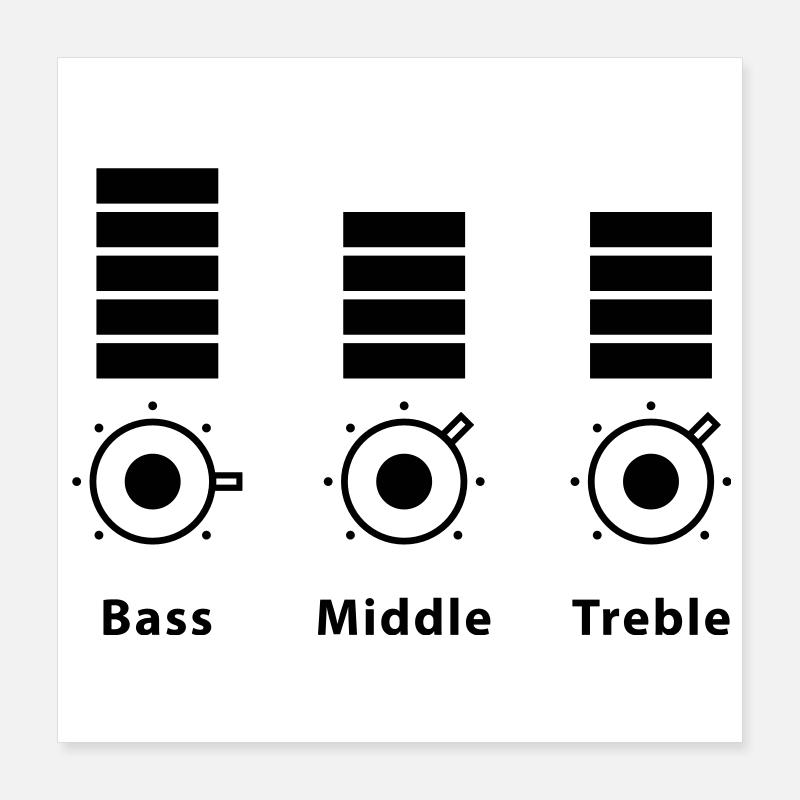 mixer Poster 40x40 cm