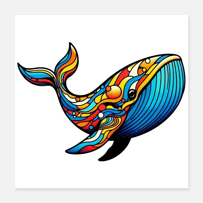 Wal Poster 40x40 cm