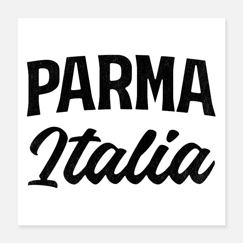 Parma Emilia-Romagna Poster 40x40 cm