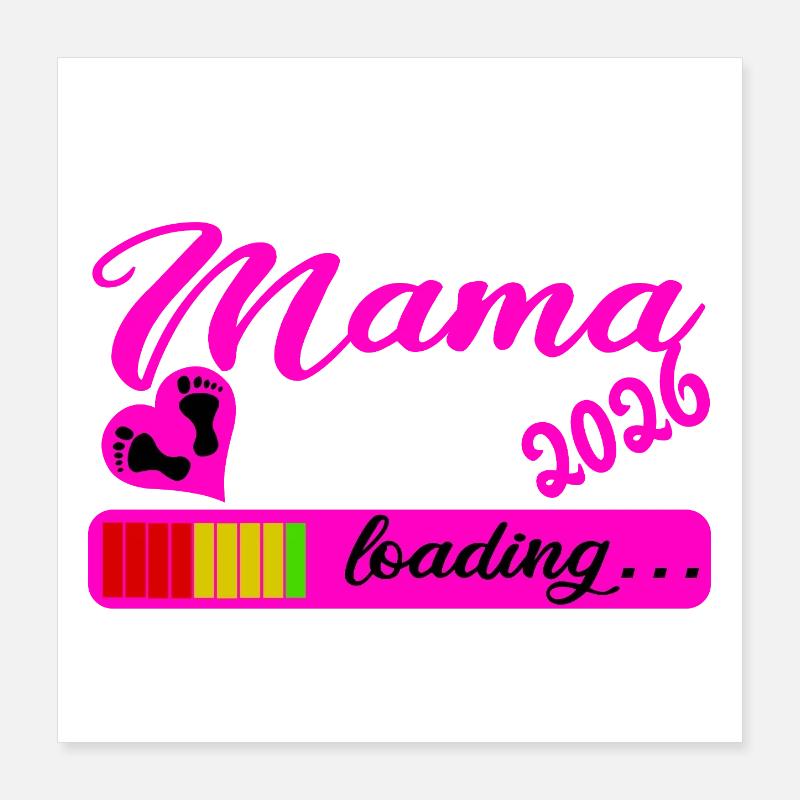 Maman 2026 Poster 40 x 40 cm