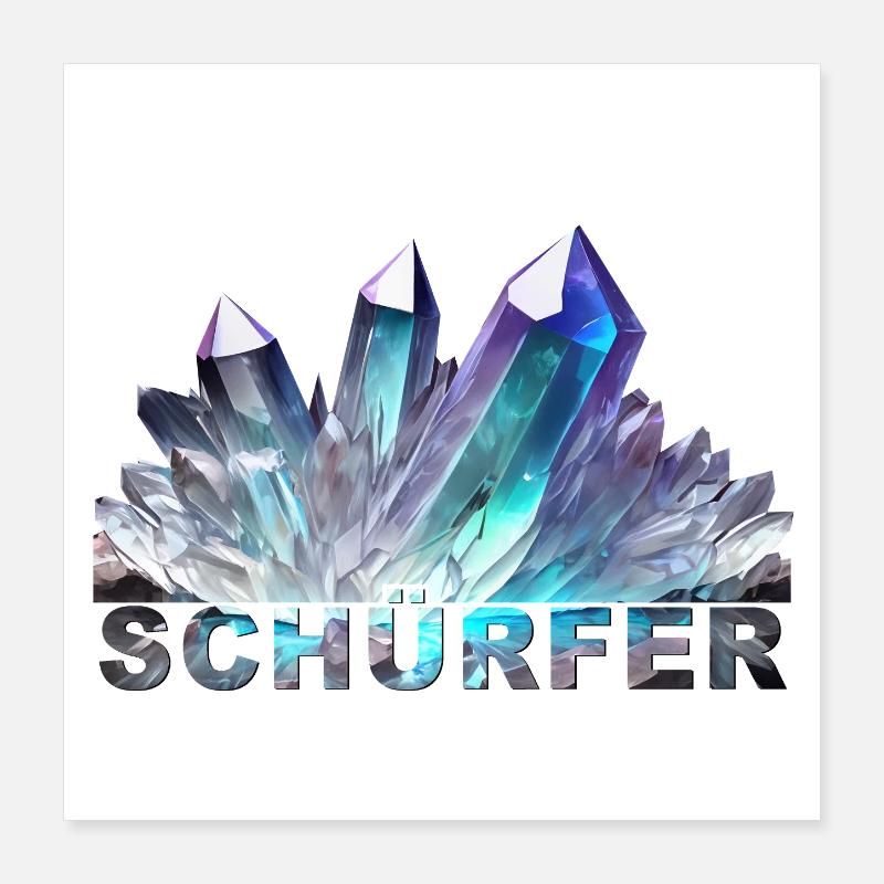 Schurfer Poster 40x40 cm