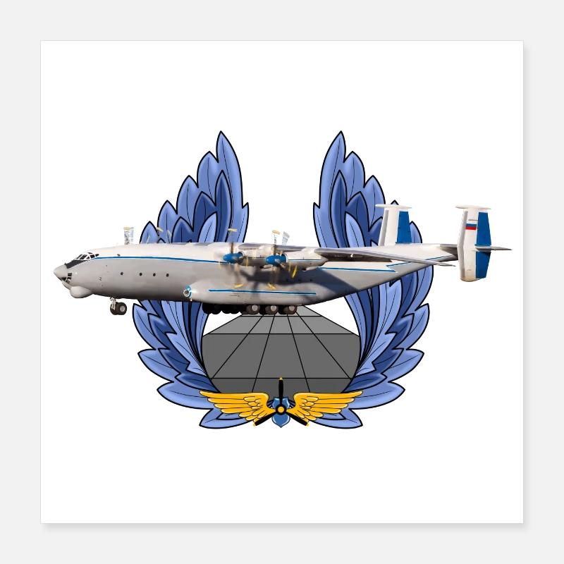 An-22 Poster 16" x 16" (40x40 cm)