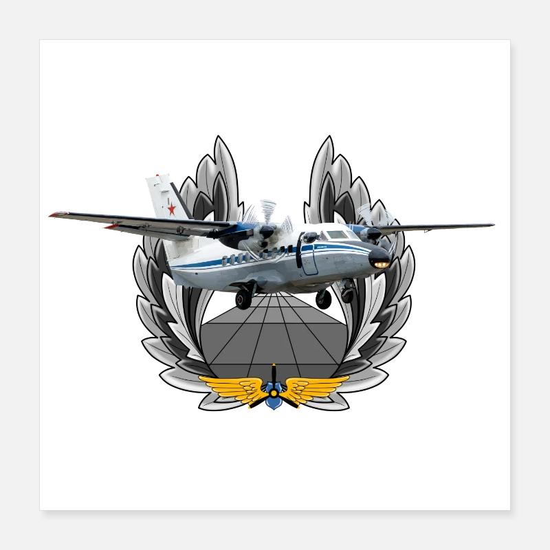 L-410 UVP-E Poster 40 x 40 cm