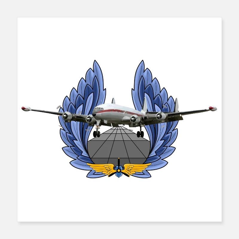 Super Constellation Poster 16" x 16" (40x40 cm)