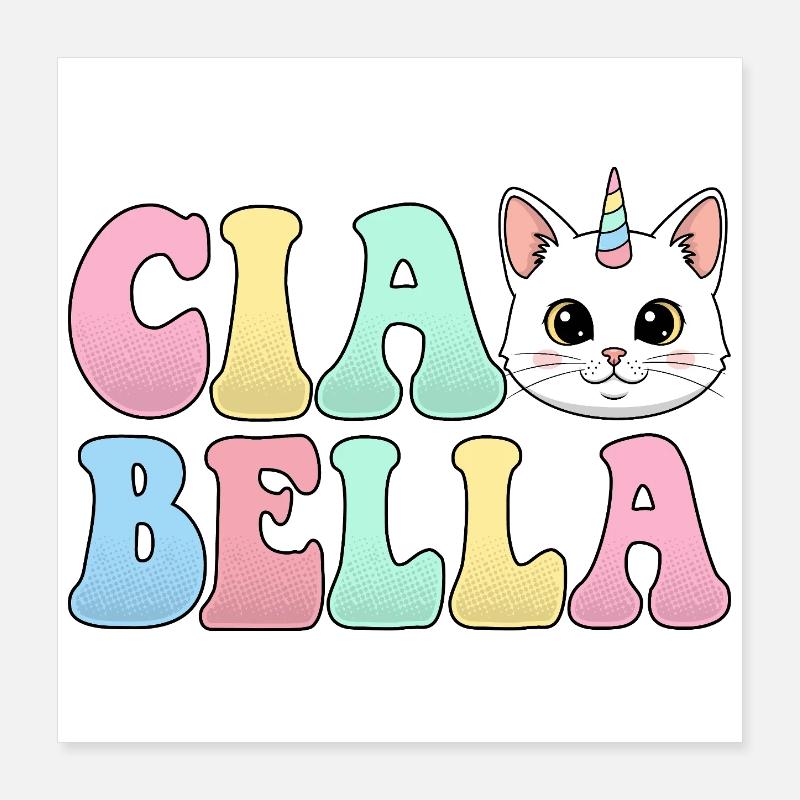 Ciao Bella Poster 16" x 16" (40x40 cm)