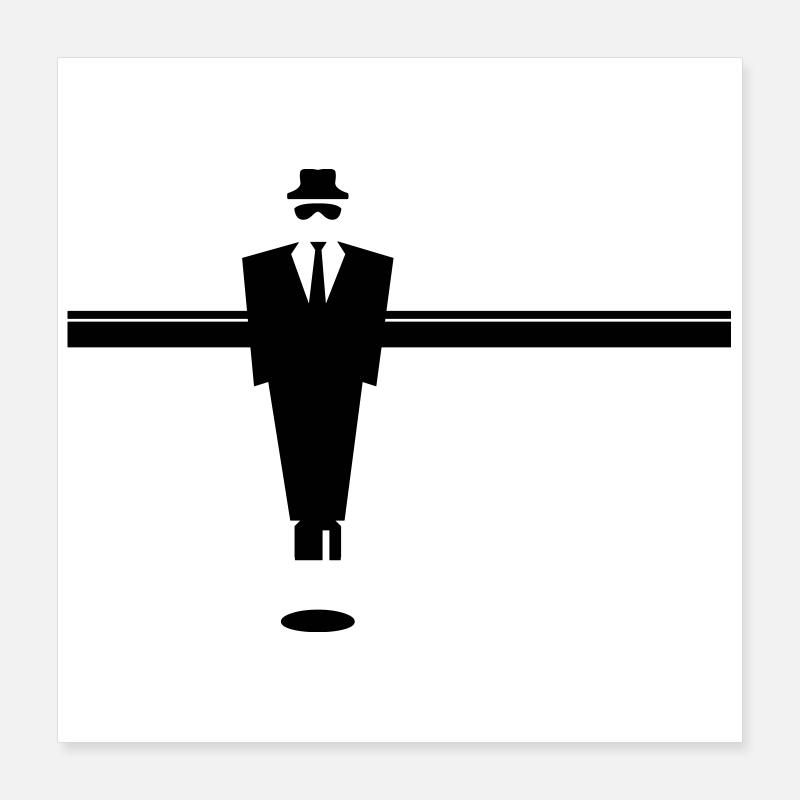 Kicker, Maffia Poster 40x40 cm