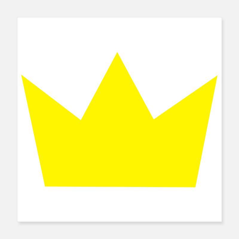 Crown Poster 16" x 16" (40x40 cm)