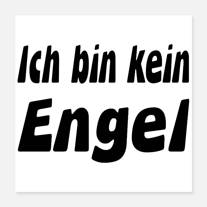 Ange Poster 40 x 40 cm