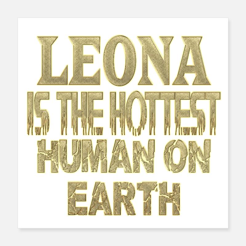 Leona Poster 40 x 40 cm