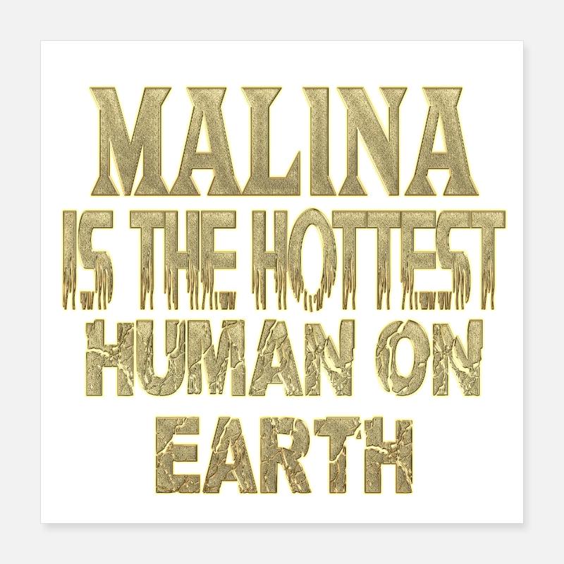 Malina Poster 40 x 40 cm