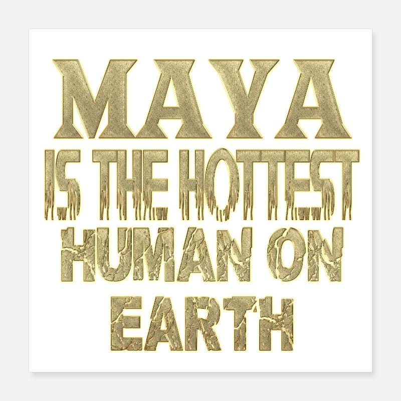 Maya Poster 40x40 cm