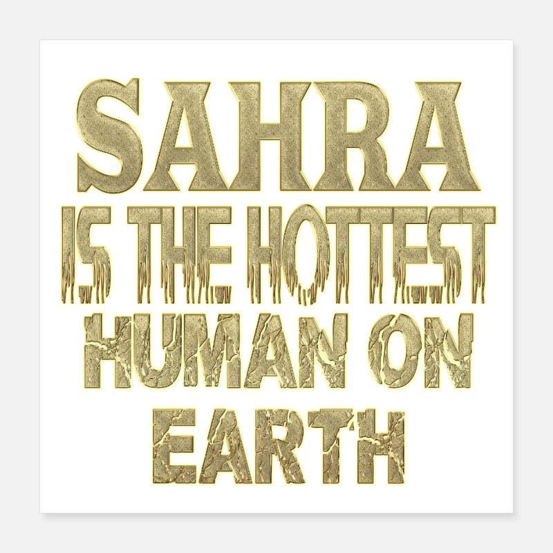 Sahra Poster 40 x 40 cm