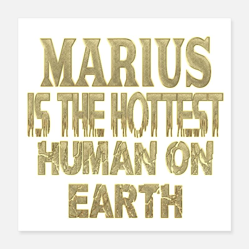 Marius Poster 16" x 16" (40x40 cm)