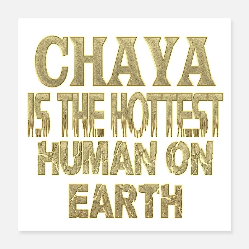 Chaya Poster 40 x 40 cm