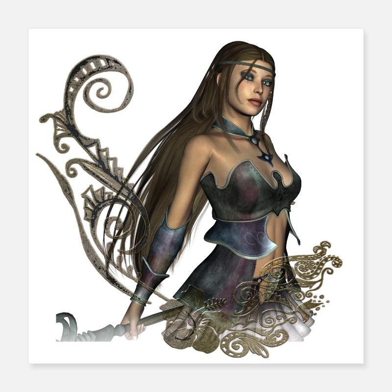 Tolle Fee Poster 40x40 cm