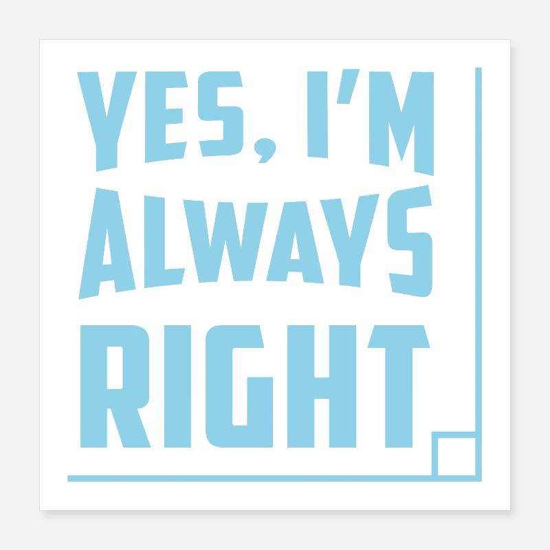 funny math teacher Poster 16" x 16" (40x40 cm)