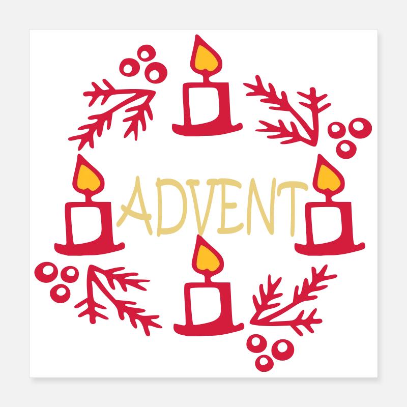 Avent Poster 40 x 40 cm