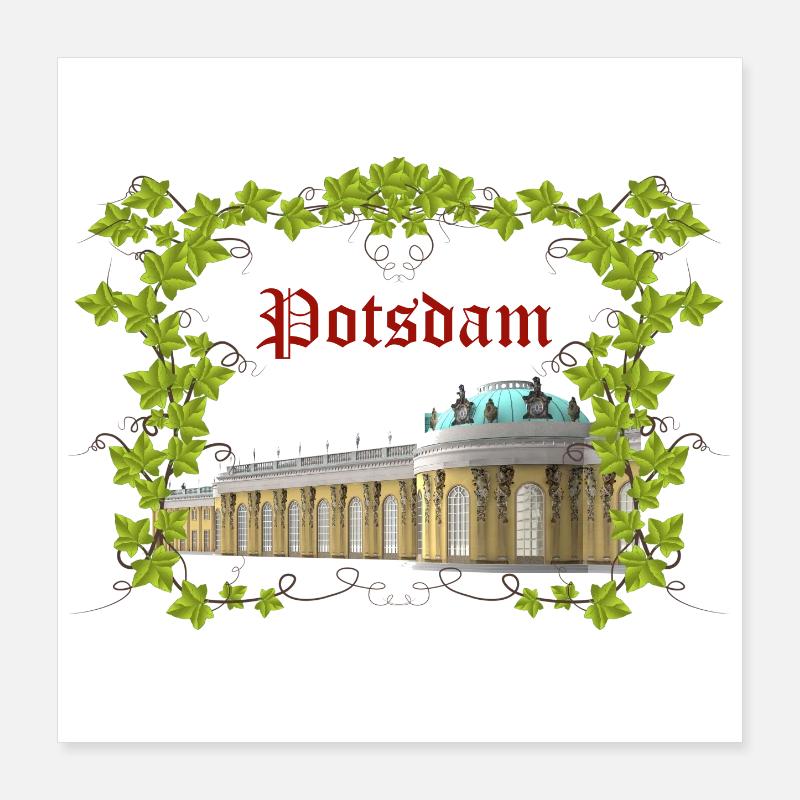 Potsdam Poster 40 x 40 cm