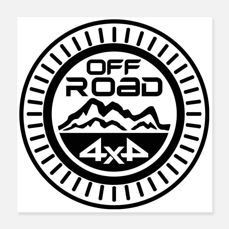 4x4 Offroad Defender Poster 16" x 16" (40x40 cm)