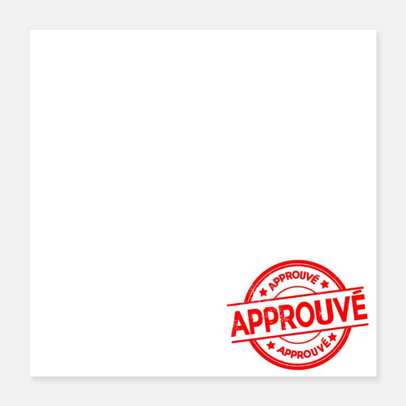 Girl Power Bold Script Design Poster 16" x 16" (40x40 cm)