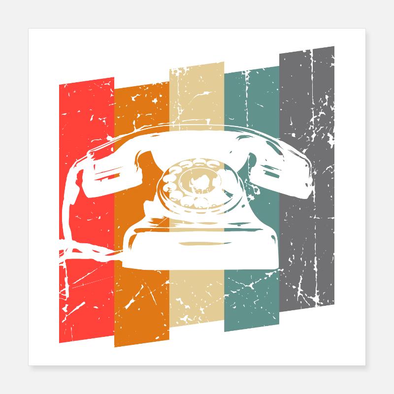 phone Poster 16" x 16" (40x40 cm)