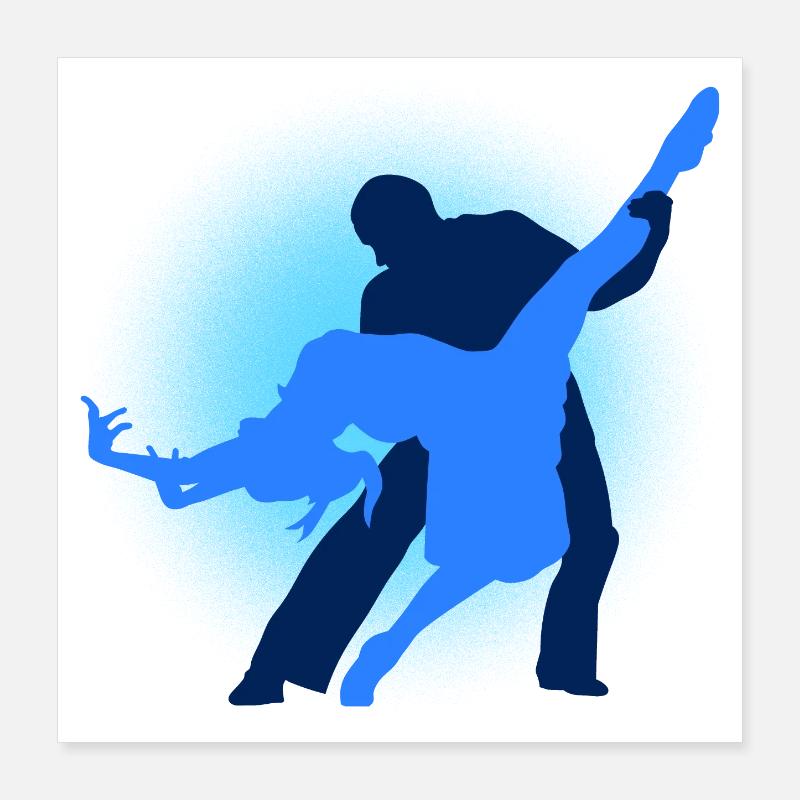 dance Poster 16" x 16" (40x40 cm)