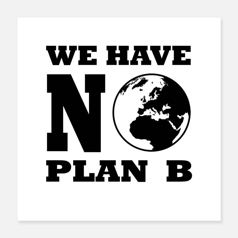 Planet Erde Poster 40x40 cm