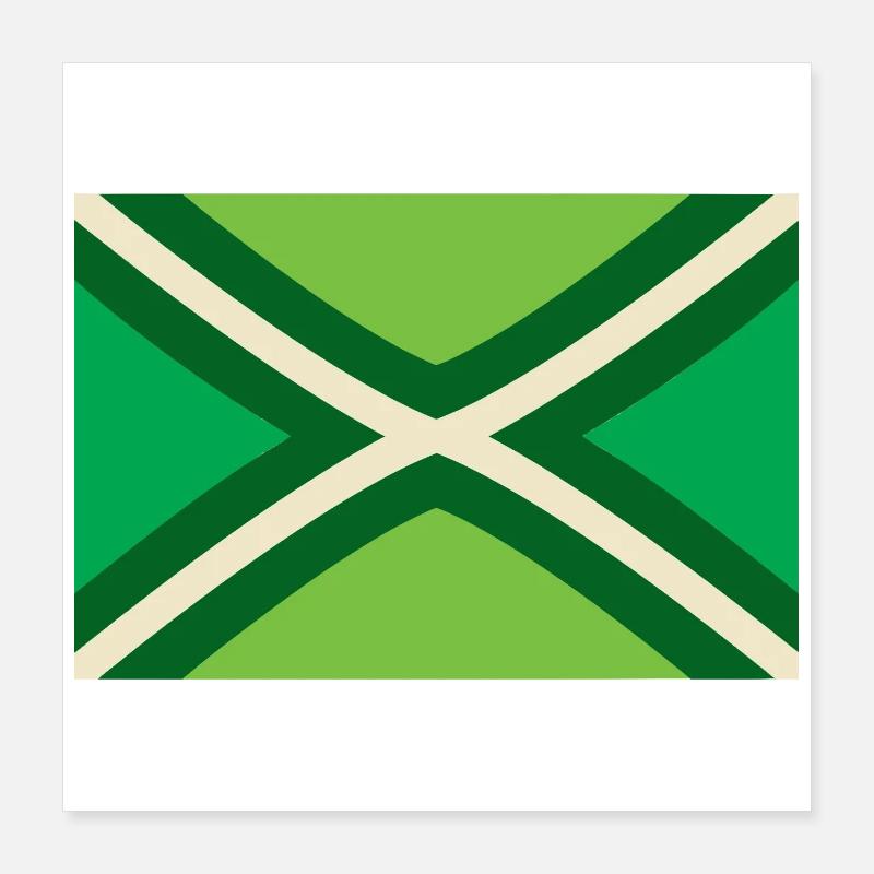 Drapeau de l’Achterhoek Poster 40 x 40 cm