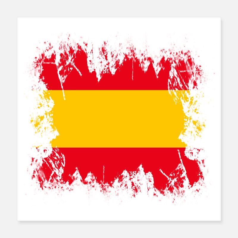 Espagne - Espagne Poster 40 x 40 cm