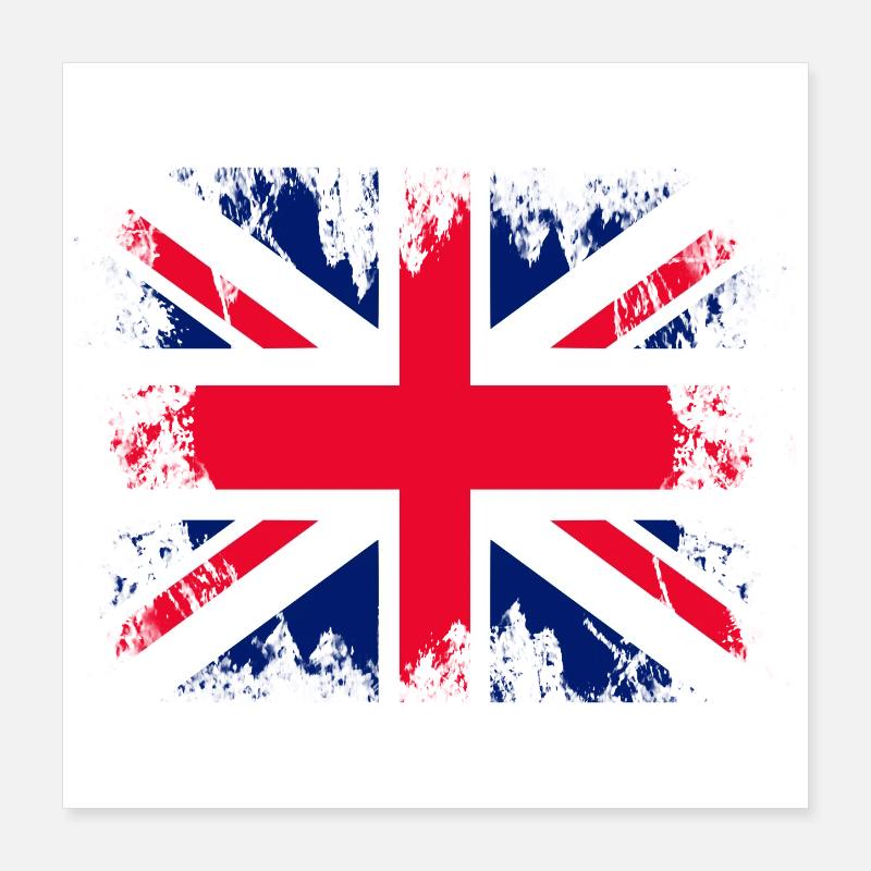 Inglaterra England Poster 16" x 16" (40x40 cm)