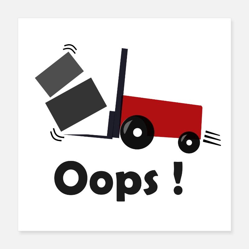 Logistician Poster 16" x 16" (40x40 cm)
