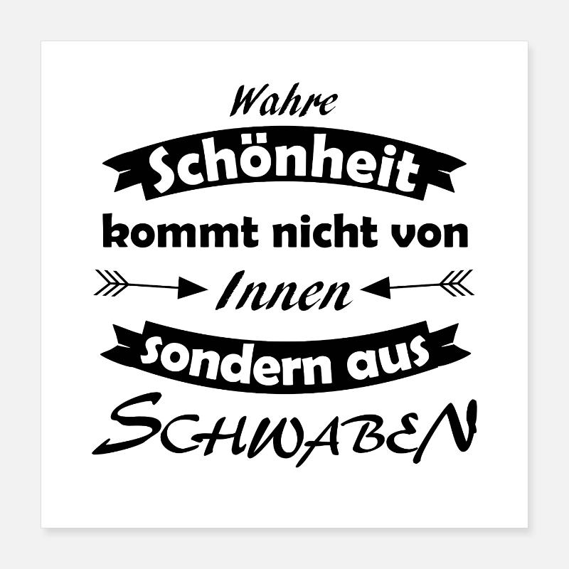 Schwabe Poster 40x40 cm