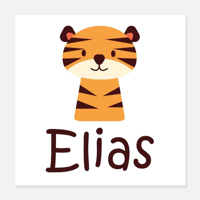 Elias Poster 40 x 40 cm