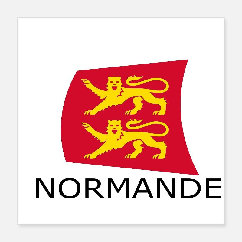 NORMANNISCH Poster 40x40 cm