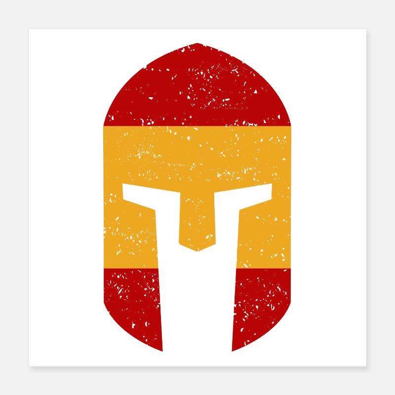 Gladiator Spain Poster 16" x 16" (40x40 cm)